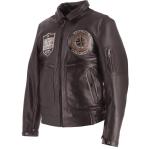 Blouson JET FORCE Cuir Rag HELSTONS