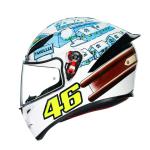 Casque AGV K1 - REPLICA ROSSI WINTER TEST 2017