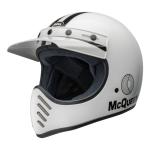 Casque Bell MOTO-3 STEVE MCQUEEN B/W STRIPES