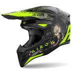 Casque cross Airoh WRAAAP - DARKNESS 2024