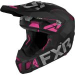 Casque cross FXR CLUTCH EVO BLACK/ELECTRIC PINK 2022