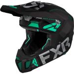 Casque cross FXR CLUTCH EVO BLACK/MINT 2022