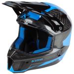 Casque cross KLIM F3 CARBON RIPPER ELECTRIC BLUE LEMONADE 2022