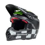 Casque cross MOTO-9S FLEX FASTHOUSE SMOKE BOMB BELL