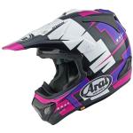 Casque cross MX-V EVO BATTLE YELLOW ARAI