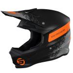 Casque cross Shot FURIOUS ROLL - BLACK ORANGE MATT 2022