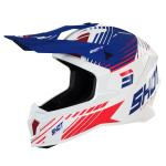 Casque cross Shot LITE FURY - NAVY RED GLOSSY 2022