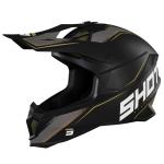 Casque cross Shot LITE PRISM - BLACK GOLD MATT 2022