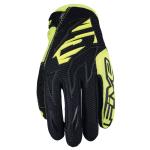 Gants cross Five MXF3 - BLACK FLUO YELLOW 2023