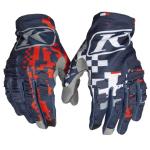 Gants cross KLIM XC LITE DIGITAL CHAOS RED 2022