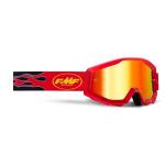 Masque cross FMF VISION POWERCORE FLAME RED IRIDIUM 2022