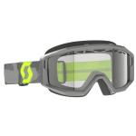 Masque cross Scott Primal Enduro - light grey/neon yellow clear 2024