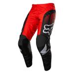 Pantalon cross Fox 180 HONDA - BLACK RED 2023