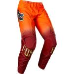 Pantalon cross Fox YOUTH 180 CNTRO - FLUO ORANGE