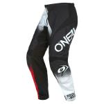 Pantalon cross O'Neal ELEMENT - RACEWEAR V.22 - BLACK WHITE RED 2023