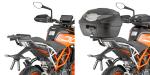 Support Top Case Givi KTM Duke 125 / 390 | 2017 à 2021