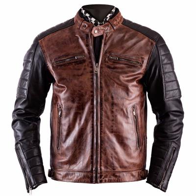 Blouson Helstons CRUISER - cuir RAG