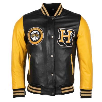 Blouson Helstons UNIVERSITY CUIR