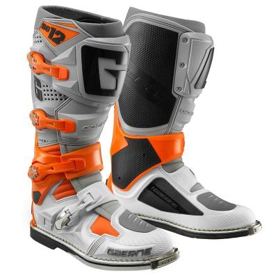 Bottes cross Gaerne SG12 ORANGE/GREY/WHITE 2024