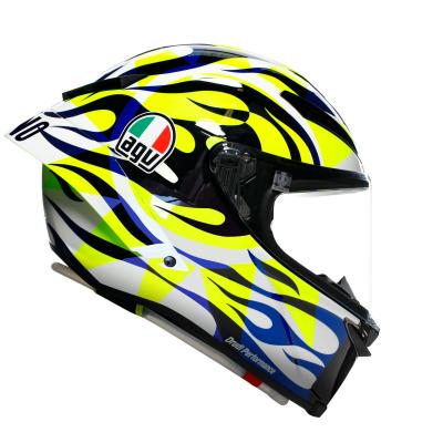 Casque AGV PISTA GP RR - ROSSI SOLELUNA 2023