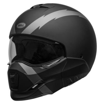 Casque Bell Broozer Arc Noir et Gris