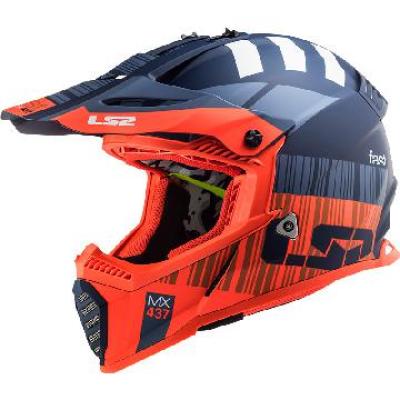 Casque cross MX437 FAST EVO XCODE LS2