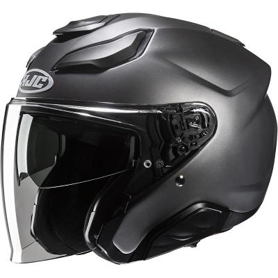 Casque F31 UNI SEMI FLAT TITANIUM HJC