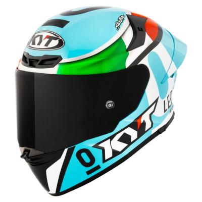 Casque KYT TT-REVO LEOPARD REPLICA TRICOLORE