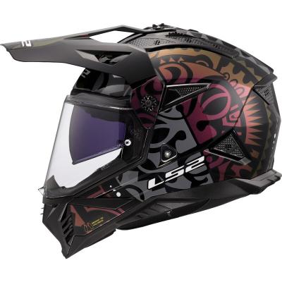 Casque Moto Cross LS2 MX702 Pioneer Rangi