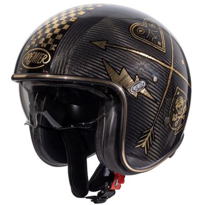 Casque Premier VINTAGE CARBON NX GOLD CHROME