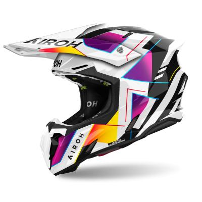 Casque cross Airoh TWIST 3 - RAINBOW 2024