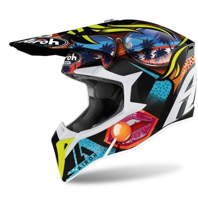 Casque cross Airoh WRAAP - LOLLIPOP - GLOSS 2023