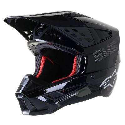 Casque cross Alpinestars S-M5 ROVER - BLACK ANTHRACITE CAMO GLOSSY 2023