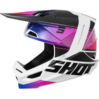 Casque cross FURIOUS ELECTRON SHOT