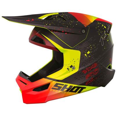 Casque cross FURIOUS MATRIX KID SHOT