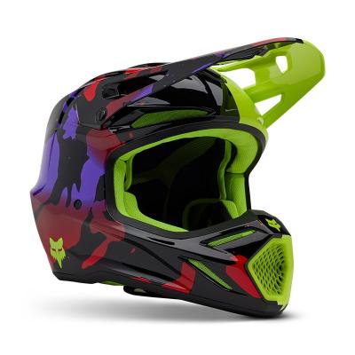 Casque cross Fox V3 THROTTLE 2025