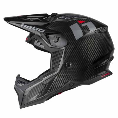 Casque cross Hebo CARBON BLACK 2023