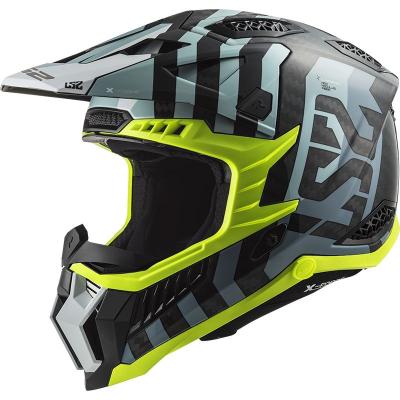 Casque cross LS2 MX703 C - X-FORCE - BARRIER - SKY BLUE 2023