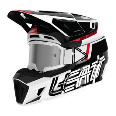 Casque cross Leatt 7.5 V23 avec masque 4.5 Iriz 2024