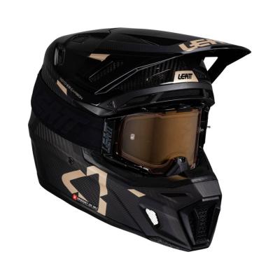 Casque cross Leatt 9.5 CARBON AVEC MASQUE 6.5 IRIS 2025