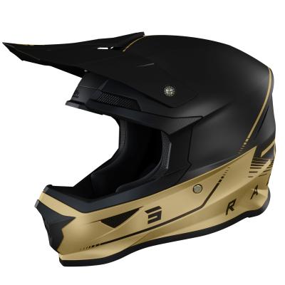 Casque cross Shot FURIOUS DRAW 3.0 - BLACK GOLD MATT 2023