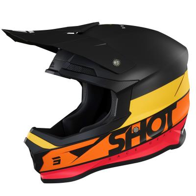 Casque cross Shot FURIOUS STORY - ORANGE MATT 2022