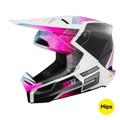 Casque cross Shot RACE - PHASER 2024