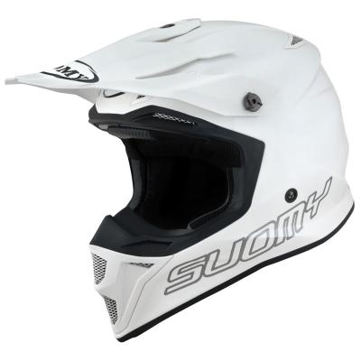 Casque cross Suomy MX SPEED PRO MIPS - PLAIN - WHITE 2023