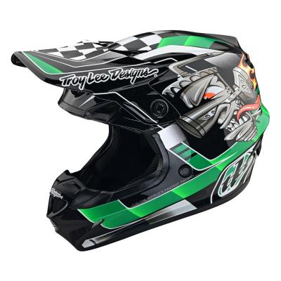 Casque cross TroyLee design SE4 POLYACRYLITE CARB MIPS 2024