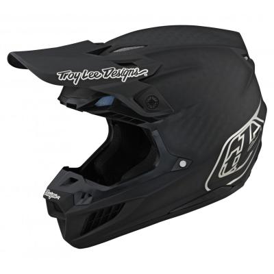 Casque cross TroyLee design SE5 ECE CARBON STEALTH MIPS 2024