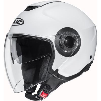 Casque i40N UNI SEMI FLAT PEARL WHITE HJC