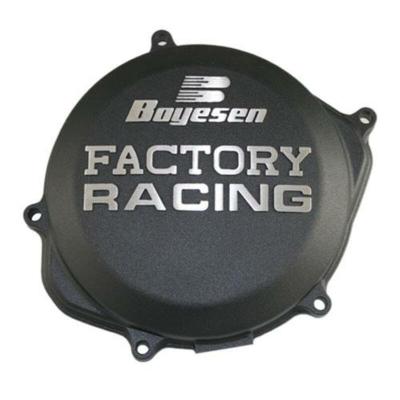 Couvercle de carter d'embrayage Boyesen Factory Racing noir