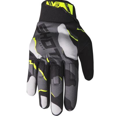 Gants Enduro Shot DRIFT - CAMO - NEON YELLOW 2024