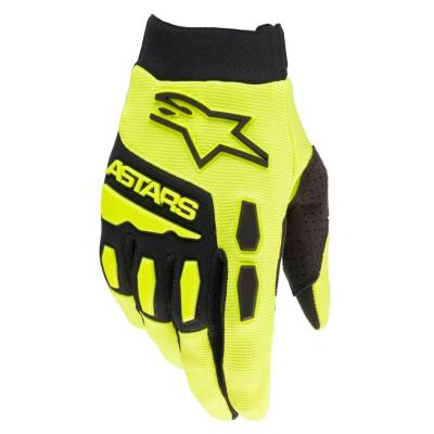 Gants cross Alpinestars FULL BORE - YELLOW FLUO BLACK 2023